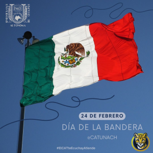 24 de Febrero Día de la Bandera