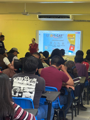 Plática de inducción en &quot;Facultad de Medicina Veterinaria y Zootecnia C-II&quot;